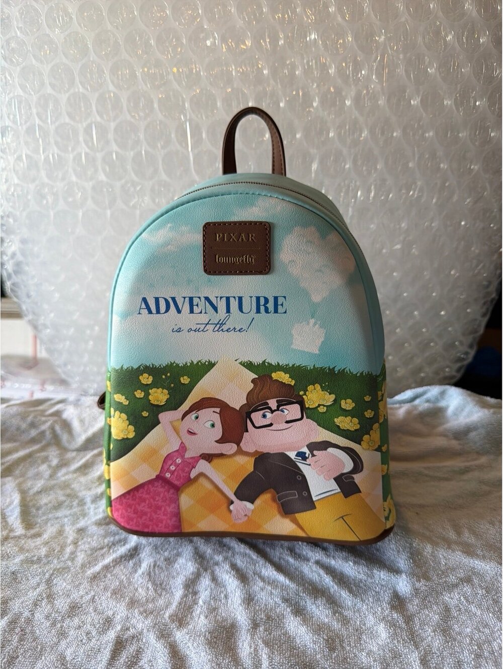 Loungefly Pixar Up Adventure is Out There Backpack NWT